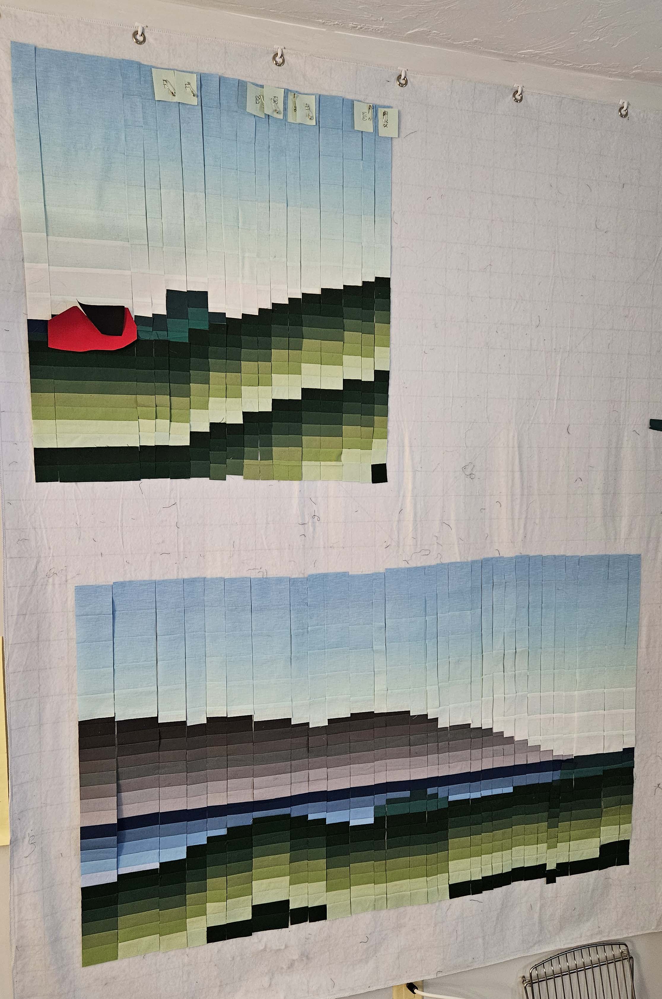 Another Bargello Takes Shape